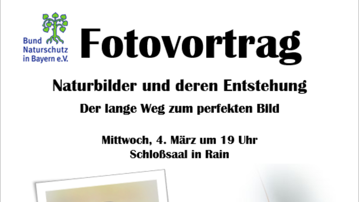 Fotovortrag "Naturbilder und deren Entstehung"