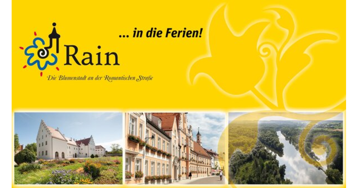 Ferienprogramm 2023 ist online! - Stadt Rain - Die Blumenstadt an der ...