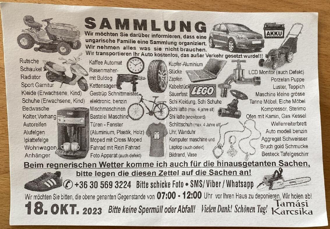 sammlung