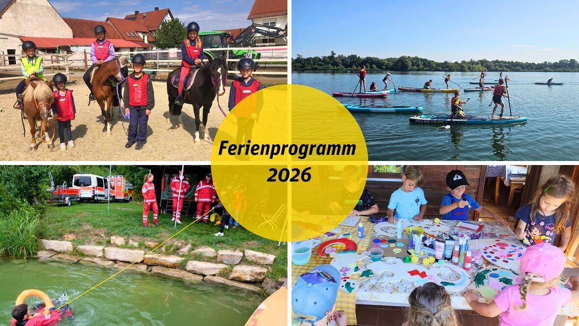 Ferienprogramm der Stadt Rain 2026