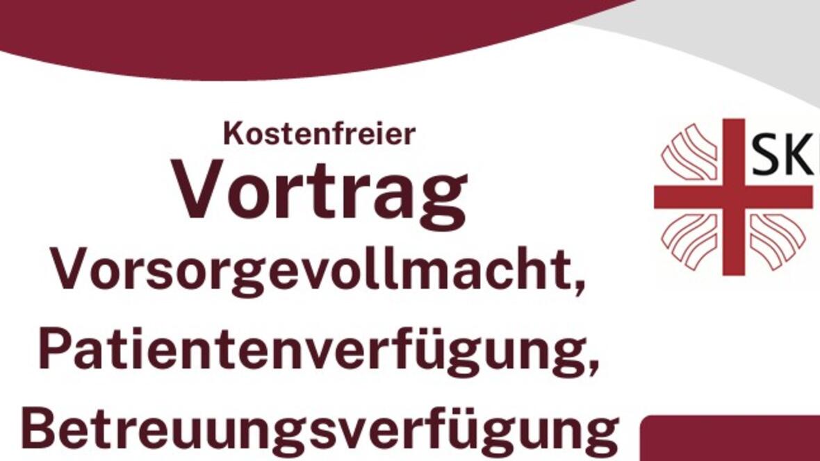 Vortrag zum Thema Vorsorgevollmachten in Rain