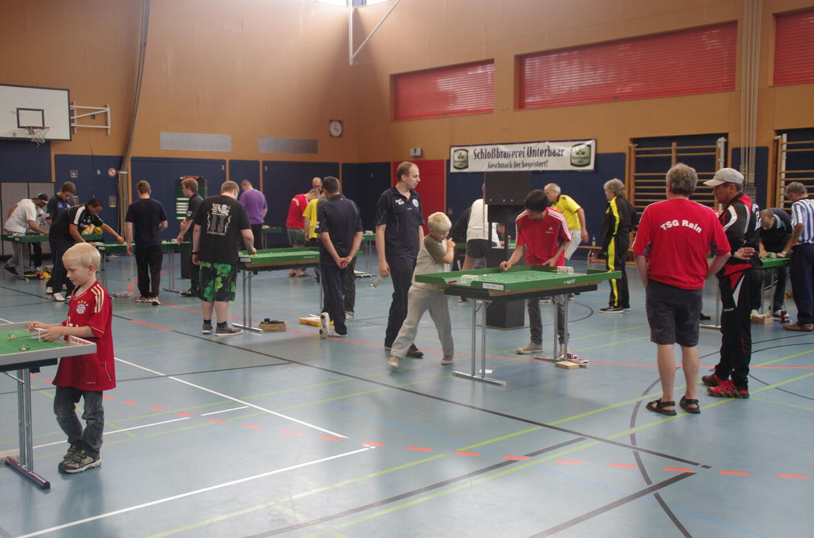 Tischfussball-Turnier in Rain