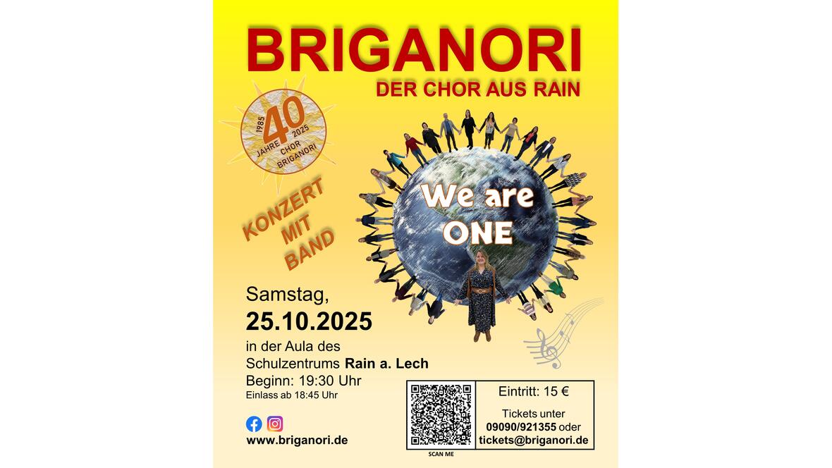 Konzert des Briganori Chor zum 40jährigen Jubiläum