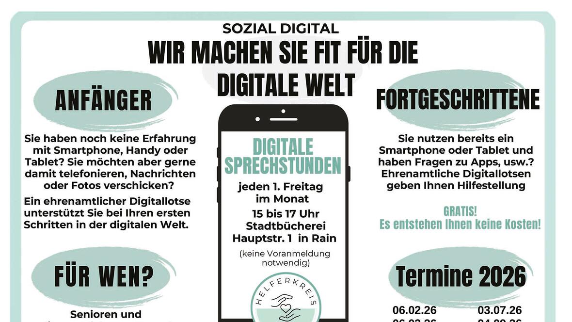 Digitallotsen-Beratung in Rain