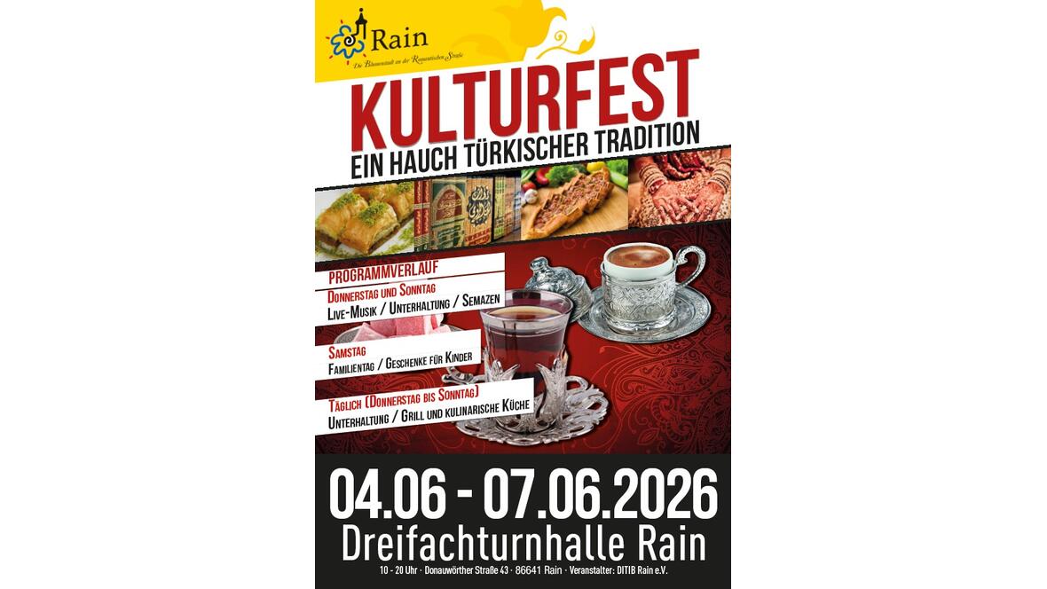 Türkisches Kulturfest in Rain
