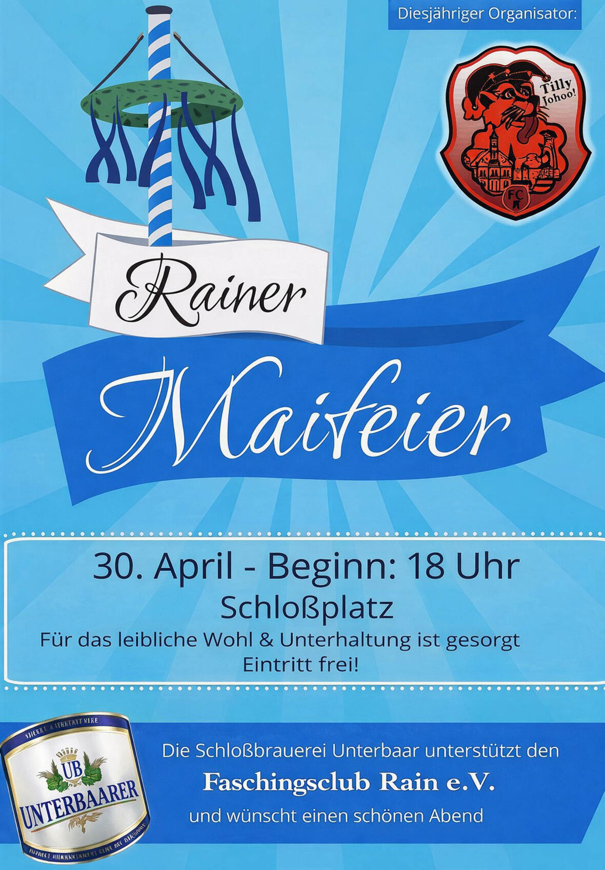 Maifeier 2026 in Rain