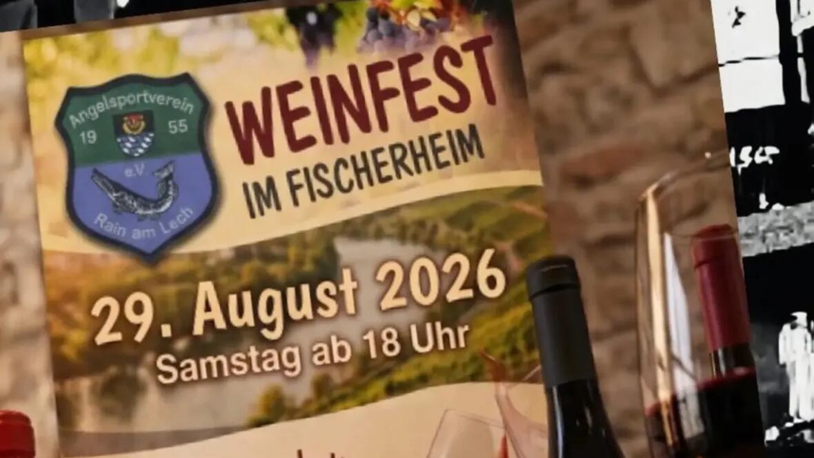 Weinfest im Fischerheim in Rain