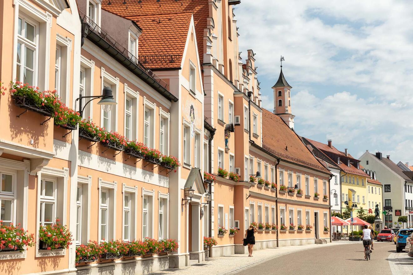 Rathaus in Rain