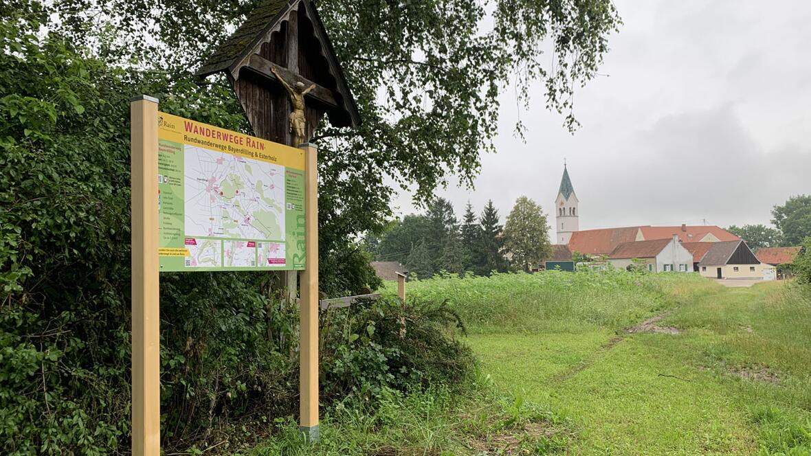 Wanderwege in Rain am Lech