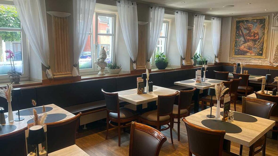Innenansischt Restaurant Filoxenia Rain