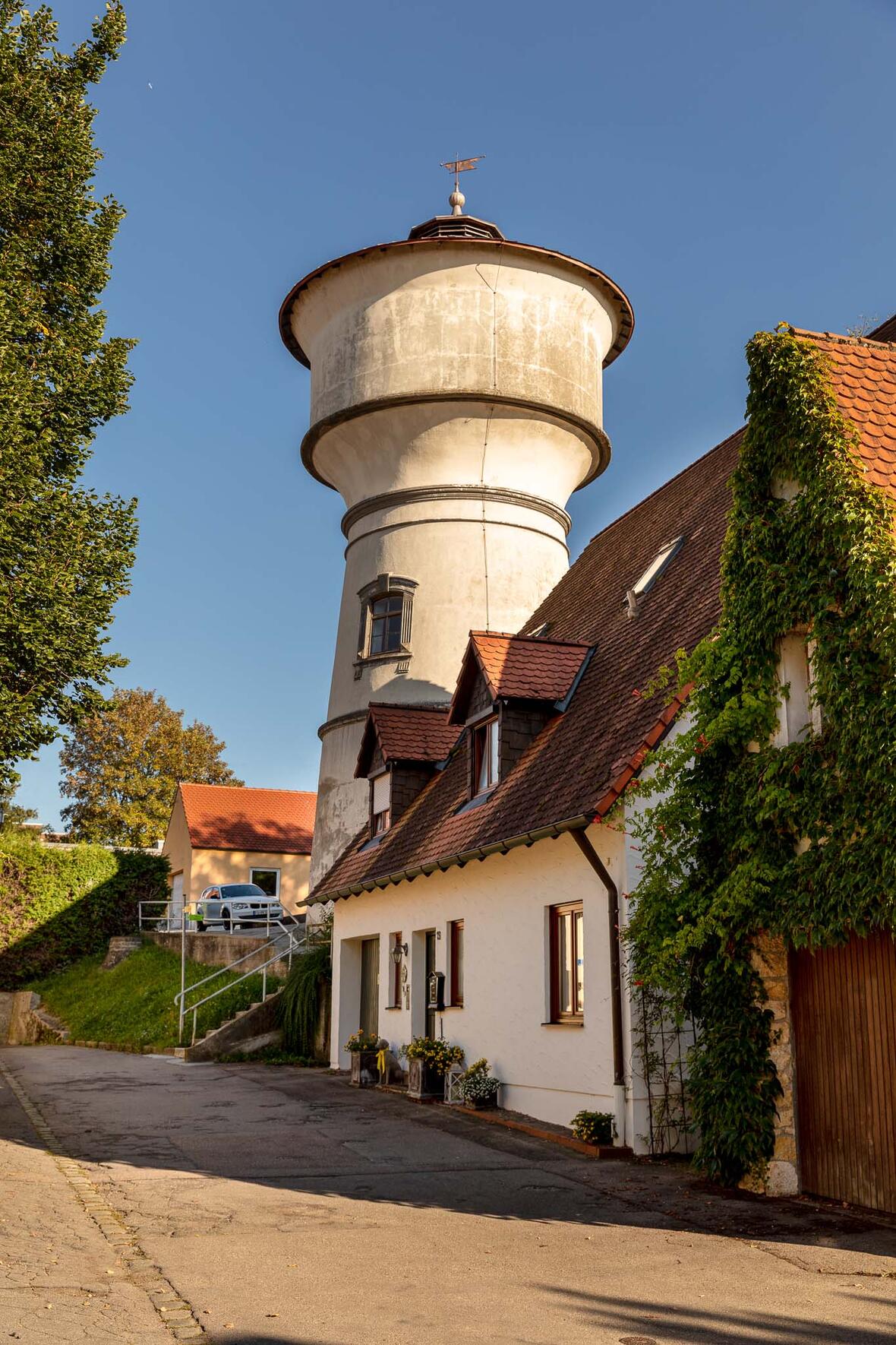 Wasserturm in Rain am Lech