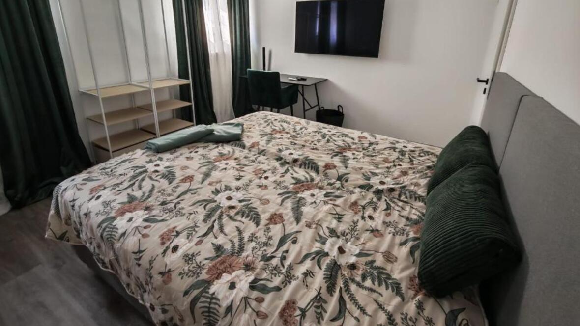 Schlafbereich im Hideaway "Alte Post" in Rain