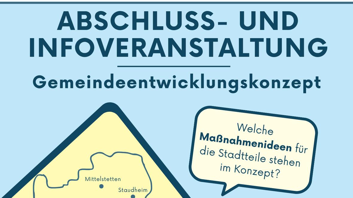 Abschluss- und Infoabend zum Gemeindeentwicklungskonzept in Rain