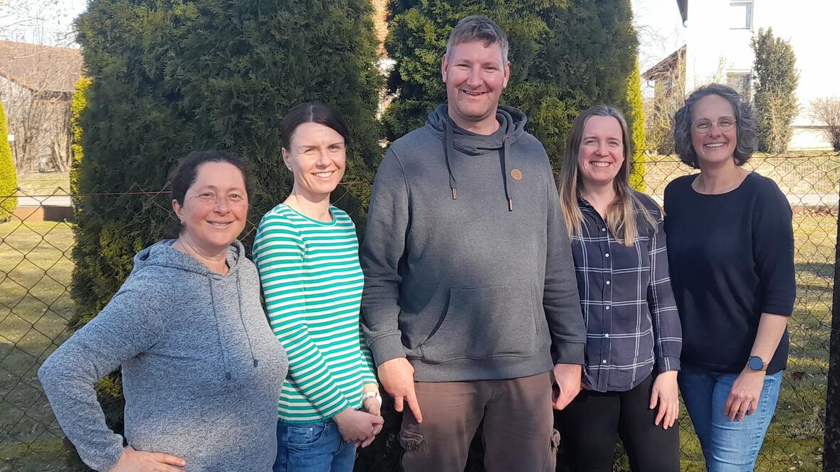 Team des Kindergarten Storchennest Gempfing