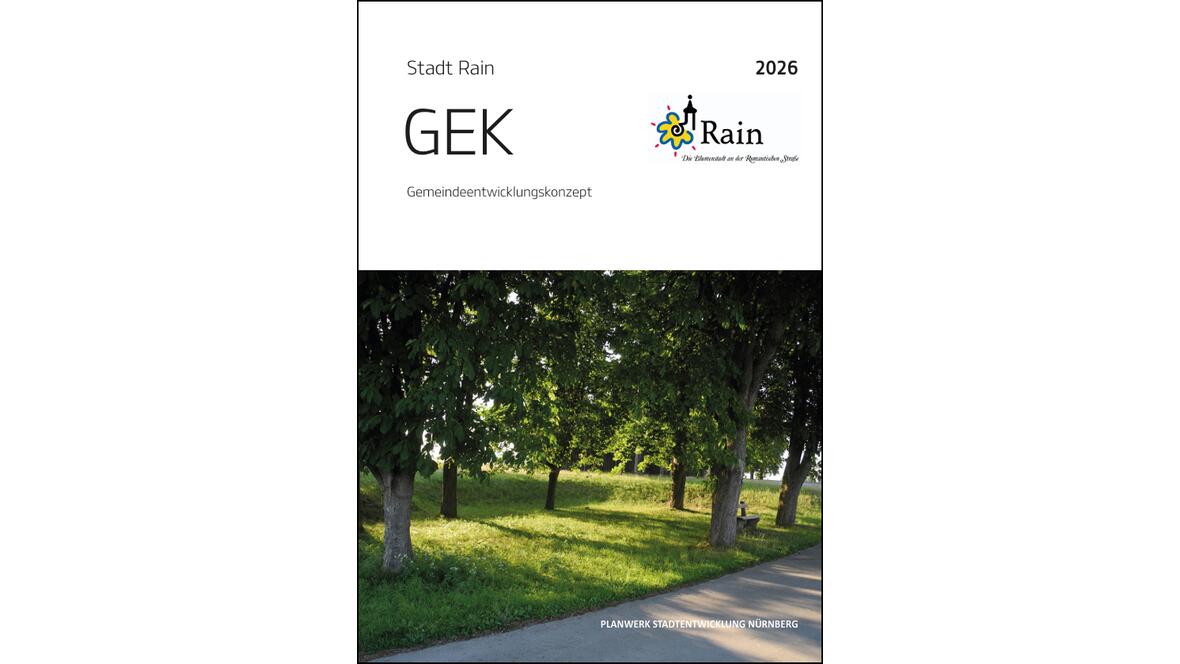 Gemeindeentwicklungskonzept Stadt Rain 2026